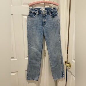Abercrombie & Fitch Curve Love Ultra High Rise 90s Straight Jean size 29/8R